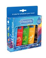 PASANTE - PACK LUBRIFIANTS SAVEURS ASSORTIES 5 UNITÉS X 15 ML