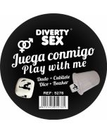 DIABLO PICANTE - DÉ DUR BLANC AVEC POSITIONS ET CUBE