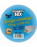 DIABLO PICANTE - DÉ DUR DORÉ AVEC POSITIONS HOMMES ET CUBE