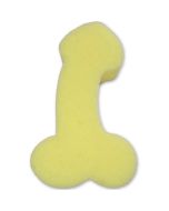 DIABLO PICANTE - ÉPONGE JAUNE EN FORME DE PÉNIS