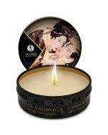 SHUNGA - BOUGIE DE MASSAGE MINI CARESS BY CANDELIGHT CHOCOLAT 30 ML