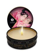 SHUNGA - BOUGIE DE MASSAGE MINI CARESS BY CANDELIGHT ROSES 30 ML
