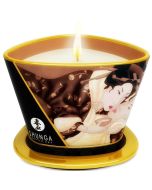 SHUNGA - BOUGIE DE MASSAGE AU CHOCOLAT MINI CARESS BY CANDELIGHT 170 ML