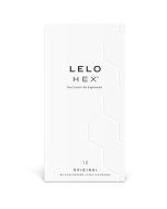 LELO - BOÎTE DE PRÉSERVATIFS HEX 12 UNITÉS