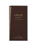 LELO - PRÉSERVATIFS HEX RESPECT XL PAQUET DE 12