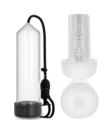 ACCRO À LA POMPE - RX5 TRANSPARENT AVEC MASTURBATEUR