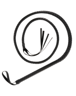 DARKNESS - FOUET DE BONDAGE NOIR 210CM