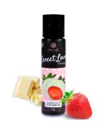 SECRETPLAY - GEL SWEET LOVE FRAISE ET CHOCOLAT BLANC 60 ML
