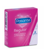 PASANTE - PRÉSERVATIFS GAMME RÉGULIÈRE 3 UNITÉS