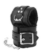 DARKNESS - MENOTTES BDSM DOUBLÉES NOIRES