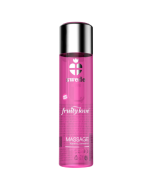 SWEDE - FRUITY LOVE EFFET RÉCHAUFFANT HUILE DE MASSAGE FRAMBOISE ROSE ET RHUBARBE 120 ML