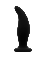 OHMAMA - PLUG ANAL EN SILICONE COURBÉ POINT P 12 CM