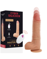CYBER SILICOCK - TÉLÉCOMMANDE RÉALISTE MASTER HUCK 20.9 CM -O- 4 CM