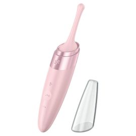 Vibrateur Pointe de Clit Twirling Delight Rose