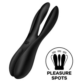 Vibrateur Threesome 2 Noir