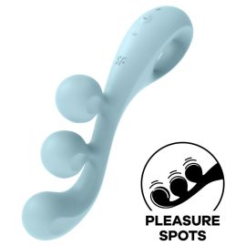 Vibrateur Multi Tri Ball 2 Bleu