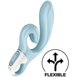Love Me Rabbit Vibration Bleu