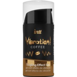 Puissant Gel Vibrant Liquide Stimulant Intime Café 15ml