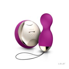 Badge Boules Hula Rose Profond