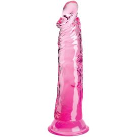 Clear Pénis Réaliste 19.7 Cm Rose
