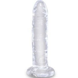 Clear Pénis Réaliste 15.5 Cm Transparent