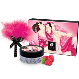 Kit de Poudre de Massage Comestible Framboise