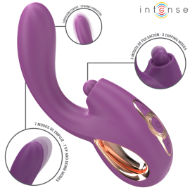 Lali Vibrateur Multifonction Point G Tapping & Thrust & Vibration Violet