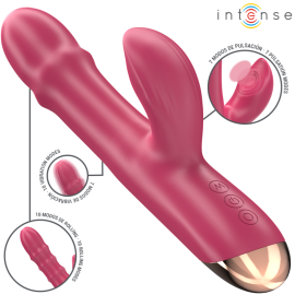 Chloe Vibrateur Multifonction 3 en 1 Rouge