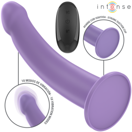 Eddie Vibrateur 17,5 Cm 10 Vibrations Violet Télécommande