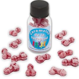 12 Bonbons Jeunesse Forme Pénis Fraise/cerise