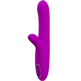 Vibrateur Multifonction Angelique + Stimulateur de Clitoris Violet
