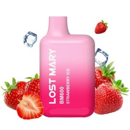 Bm600 Vaper Nicotine 2% Jetable Glace Fraise