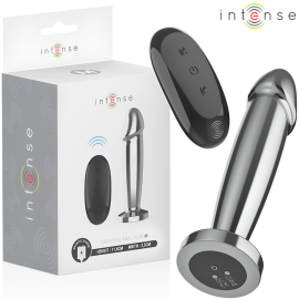 Plug Anal 10 Vibrations Gode Métallique avec Télécommande M