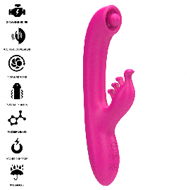 Christina Vibrateur Lapin Multifonction 22,5 Cm Rose