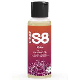 S8 Relax Huile de Massage au Thé Vert 125 Ml
