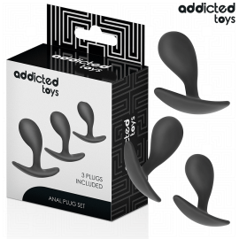 Lot de 3 Plug Anal Modèle 3