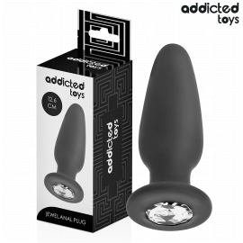 Plug Anal avec Bijou Taille l 12,6 Cm