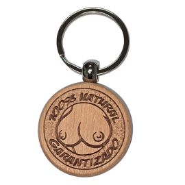 Porte-Clés en Bois en Forme de Poitrine
