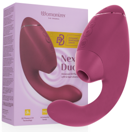 Duo Next Stimulateur Clitorial et de Point G Double Rose Foyer