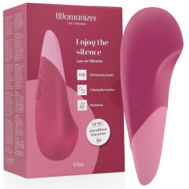 Vibrateur Silencieux Vibe Lay-On Rose Foyer
