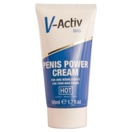 Crème Stimulante pour le Pénis V-Activ pour Hommes 50 Ml