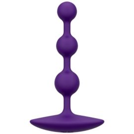 ROMP - AMP PERLES ANALES EN SILICONE FLEXIBLE VIOLETTES 12,5 CM