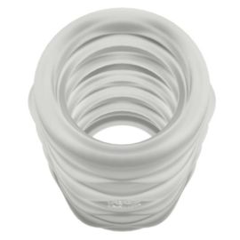 ROMP - MOSH MASTURBATEUR MÂLE TRANSPARENT AVEC GAINE RÉVERSIBLE DE 6 CM