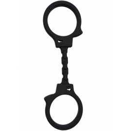 DIABLO PICANTE - MENOTTES EN SILICONE NOIRES