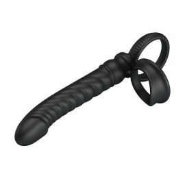PRETTY LOVE - VIBRATEUR ANAL MERRITT AVEC ANNEAU ET VIBRATION NOIR