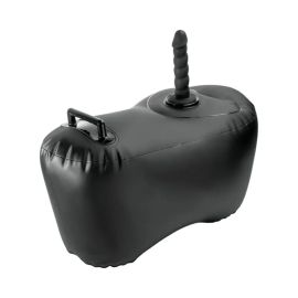 FETISH FANTASY SERIES - BODY DOCK SIÈGE GONFLABLE AVEC GODEMICHET 69,2 CM NOIR