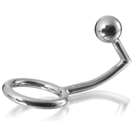 Anneau Cock Ring avec Crochet Intrus Anal 40mm
