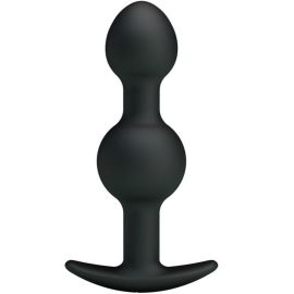 Balles Anal en Silicone Spéciale Stimulation 10.3 Cm Noires