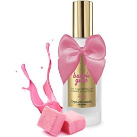 Gel de Massage et Intime Parfumé 2 en 1 à la Bulle Gum 100 Ml