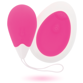 Vibrateur Jan Egg Télécommande Rose